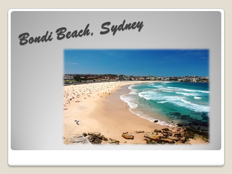 Bondi Beach, Sydney